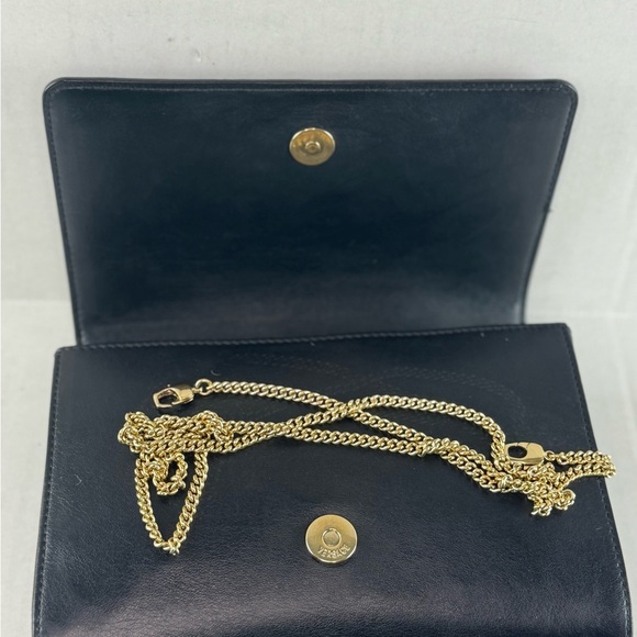 Versace Black and Gold Crossbody Bag with Medusa Logo - Picture 9 of 15